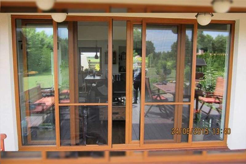 moskitiery plisowane