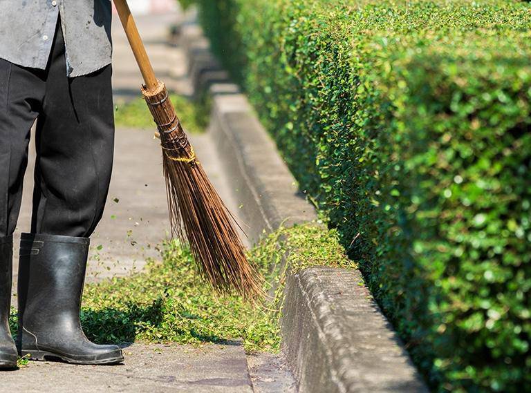 zamiatanie ulic