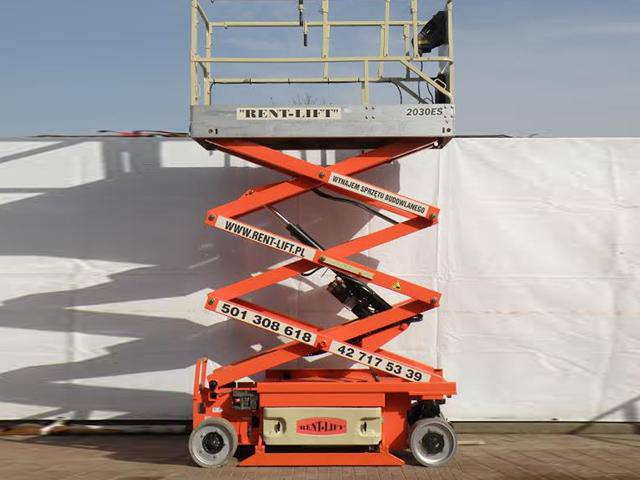 podnośnik nożycowy elektryczny