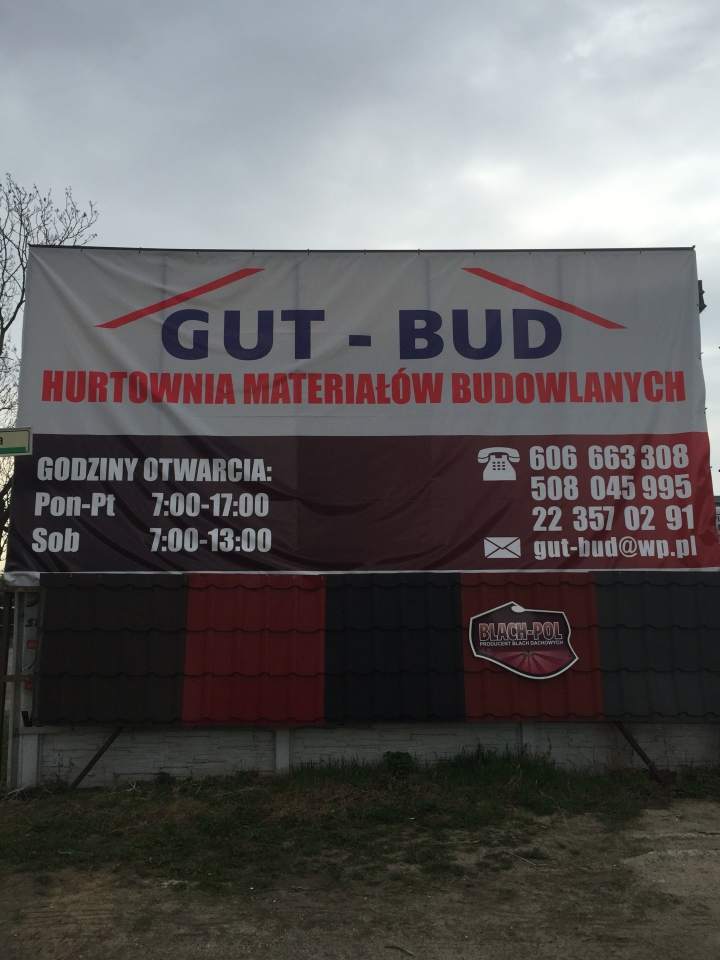 skład budowlany Gut-Bud