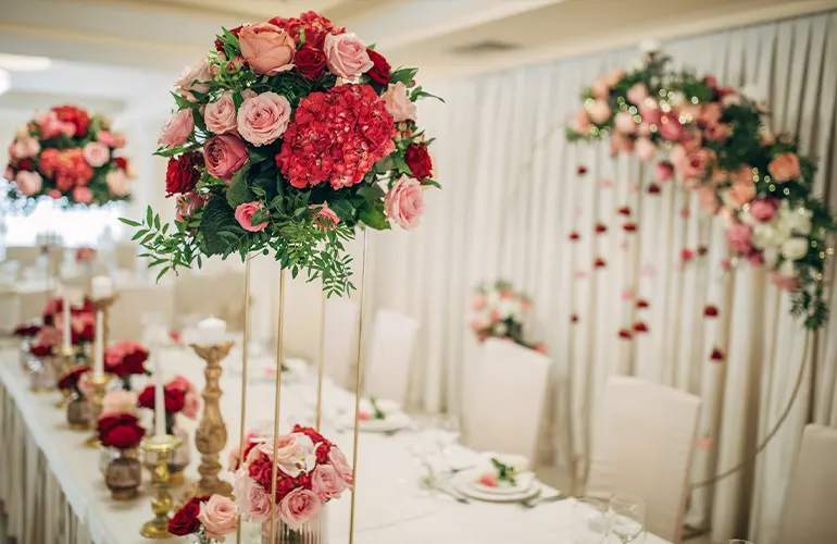 dekoracje sal weselnych