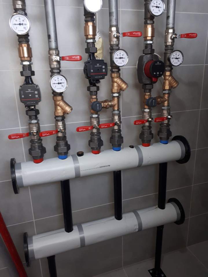 instalacje centralnego stacje uzdatniania wody