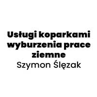 Usługi koparkami wyburzenia prace ziemne Szymon Ślęzak - logo