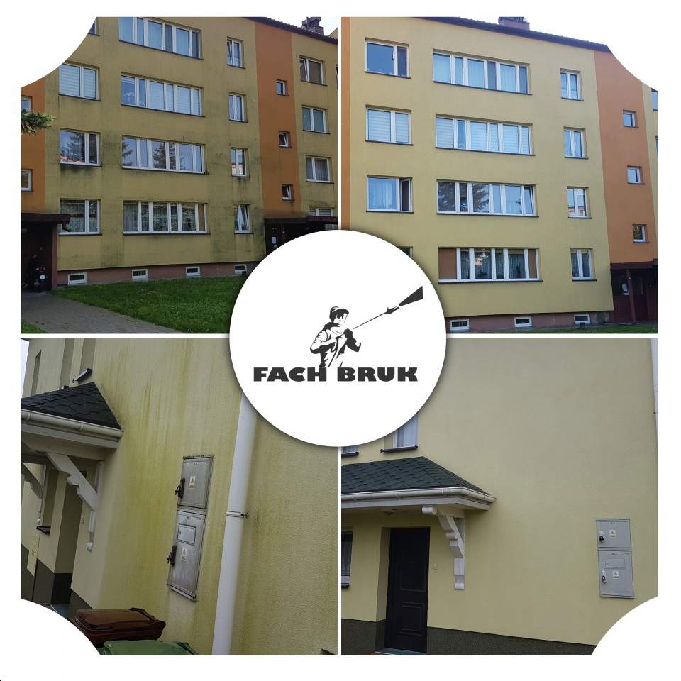 czyszczenie elewacji