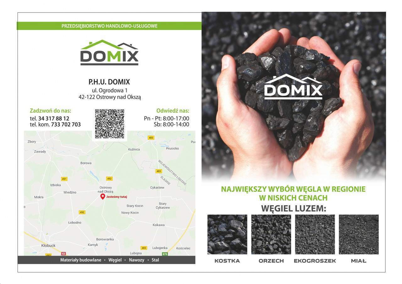 skład węgla Domix