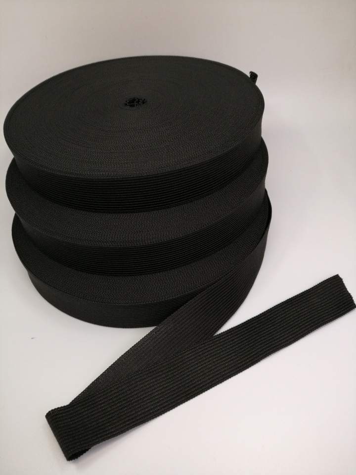 lamówka dziana czarna