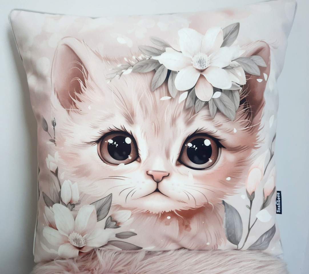 poduszka z kotem