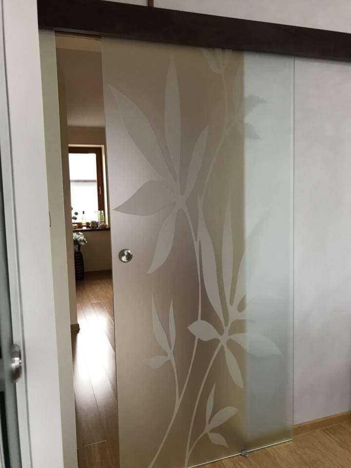 drzwi szklane przesuwne