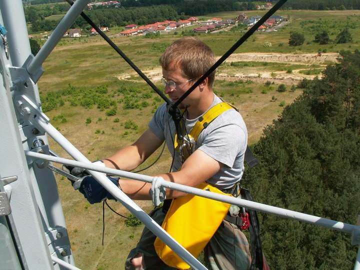 mycie okien na wysokościach