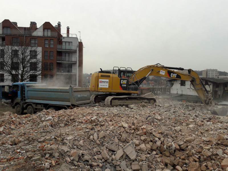 usługi wyburzeniowe