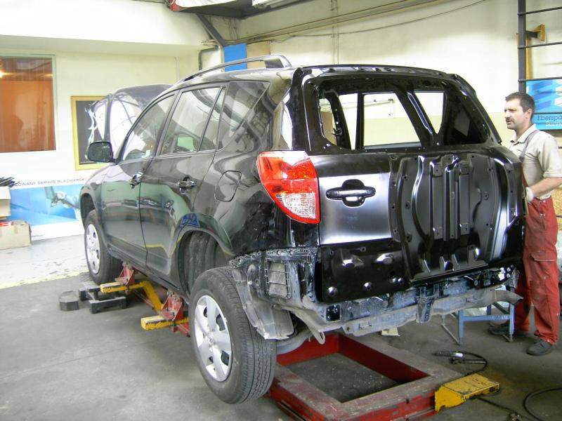 blacharstwo, lakiernictwo, mechanika pojazdowa