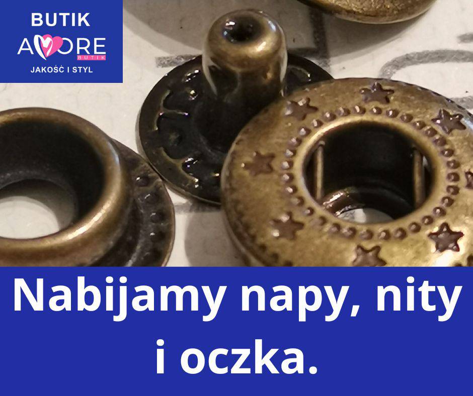 nabijanie nap, nitów i oczek