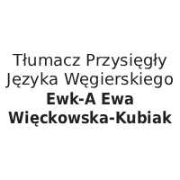 Tłumacz Przysięgły Języka Węgierskiego Ewk-A Ewa Więckowska-Kubiak - logo