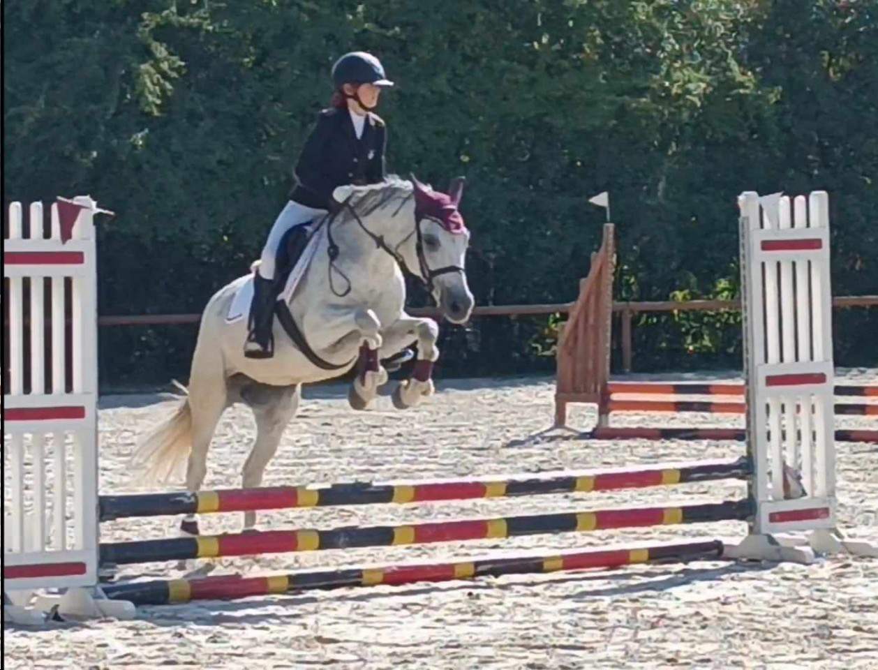 skok przez przeszkodę