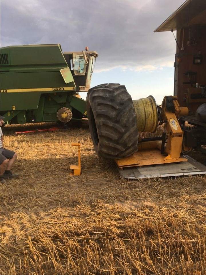 naprawa opon w maszynach rolniczych