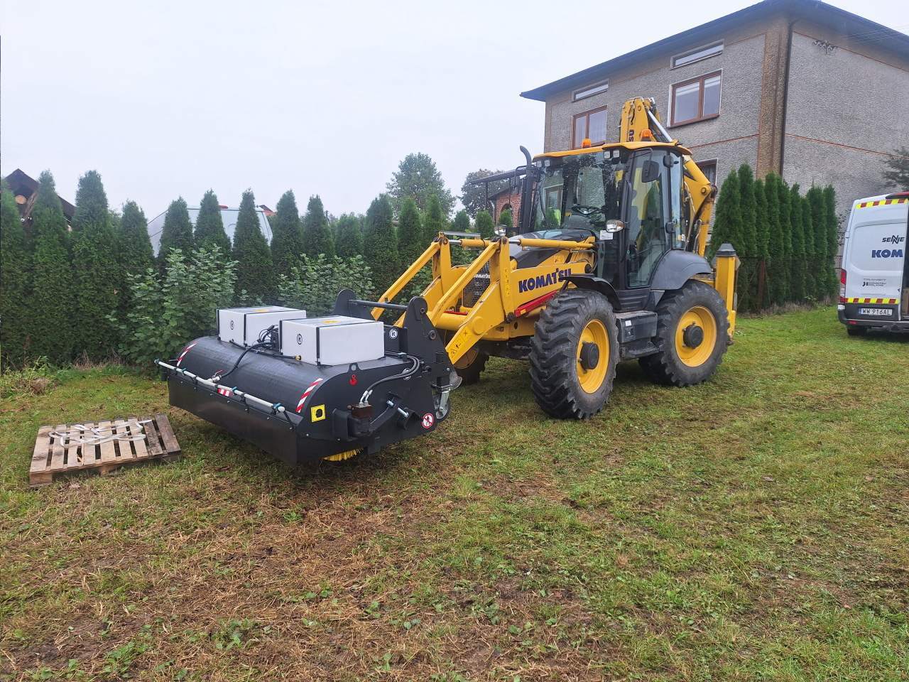 usługi koparkoładowarką