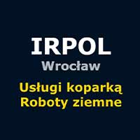 Irpol Usługi koparką Prace ziemne Popiołek Irena - Uzbrajanie terenu