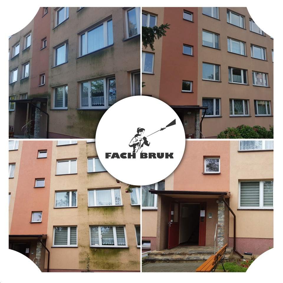 czyszczenie elewacji