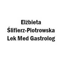 Elżbieta Ślifierz-Piotrowska Lek Med Gastrolog - Gastrolodzy
