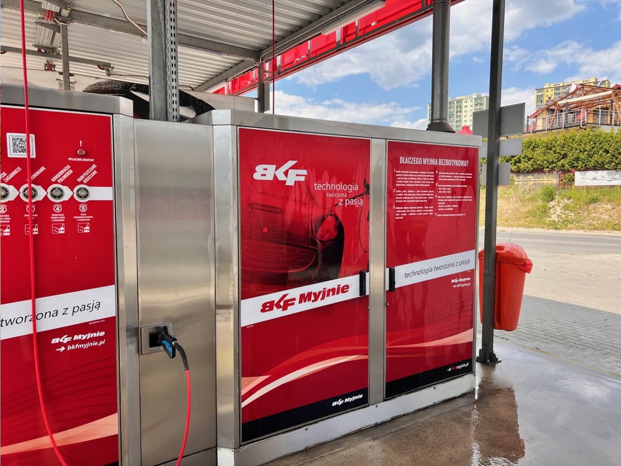 myjnie samochodowe, myjnie całodobowe, bezdotykowe myjnie