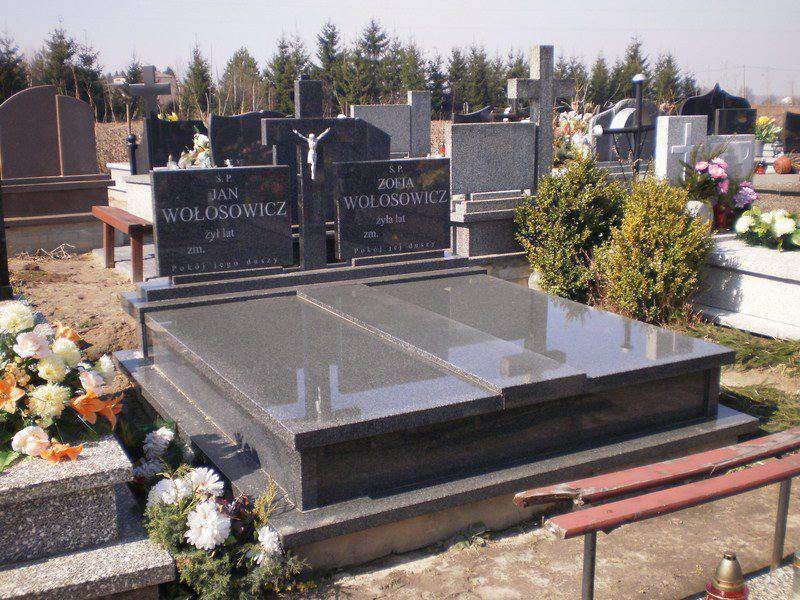 nagrobki granitowe