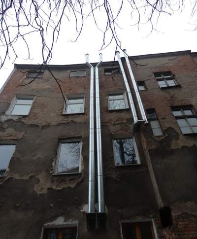 udrażnianie kominów