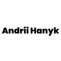 Andrii Hanyk - logo