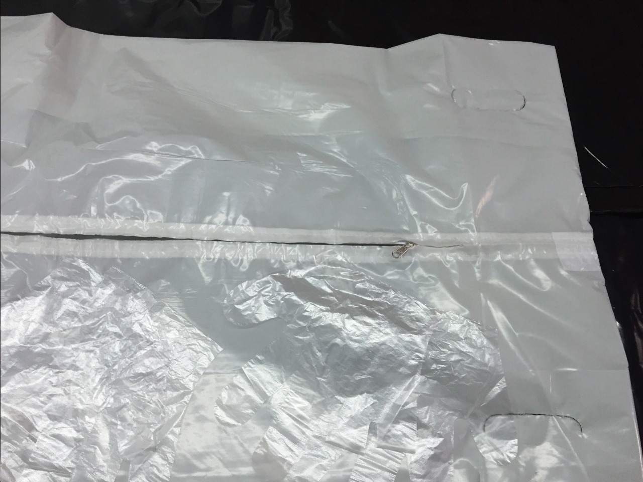 worek na zamek biały