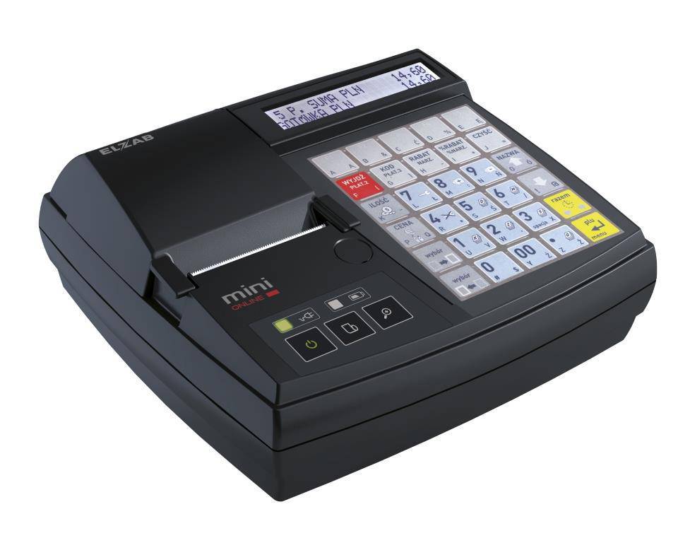 kasa fiskalna czarna