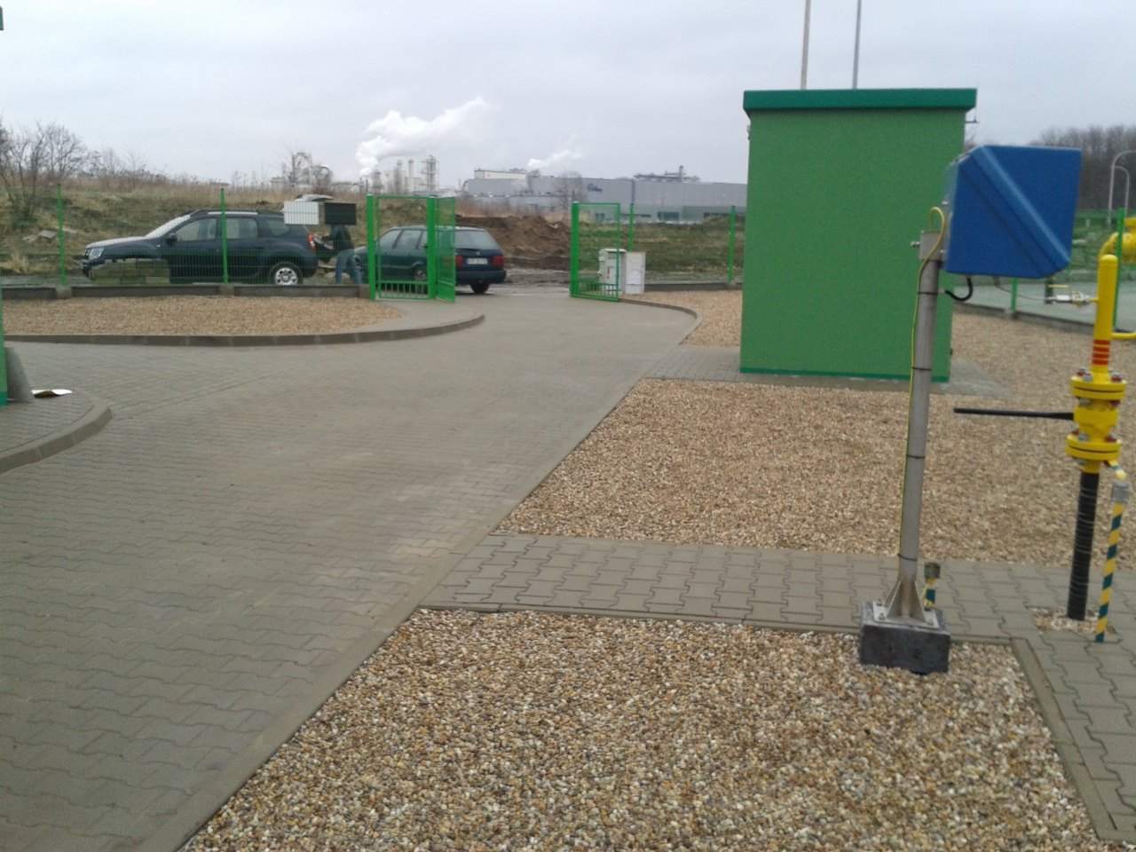 kostki brukowe na ulicy