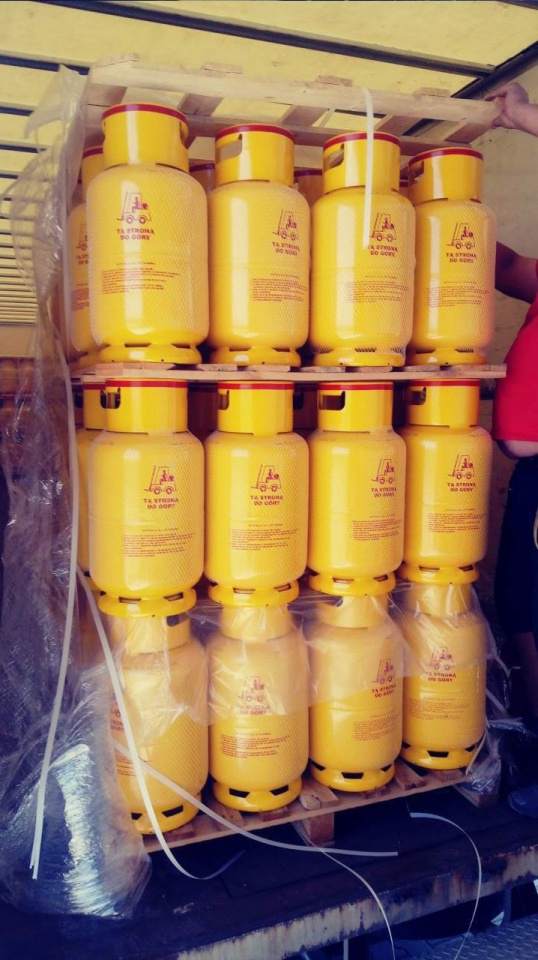 sprzedaż gazu w butlach