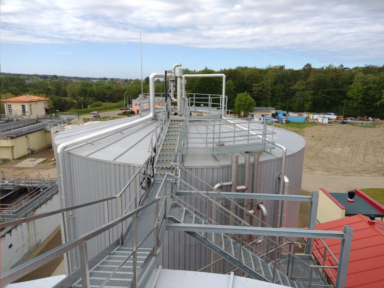 montaż instalacji technologicznych dla oczyszczalni ścieków