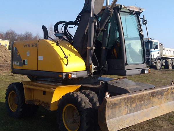 ciężki sprzęt budowlany