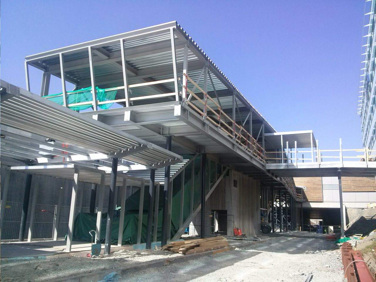 konstrukcja stalowa Vaernes Hodeplass