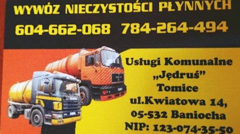 wywóz nieczystości płynnych