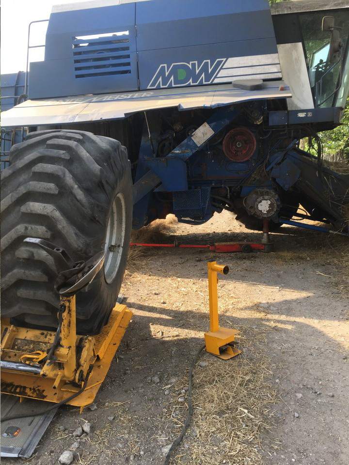 naprawa opon w maszynach rolniczych