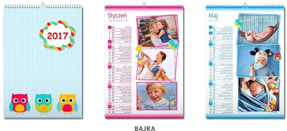 kalendarz z Twoimi zdjęciami