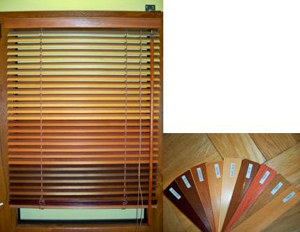 żaluzje drewniane