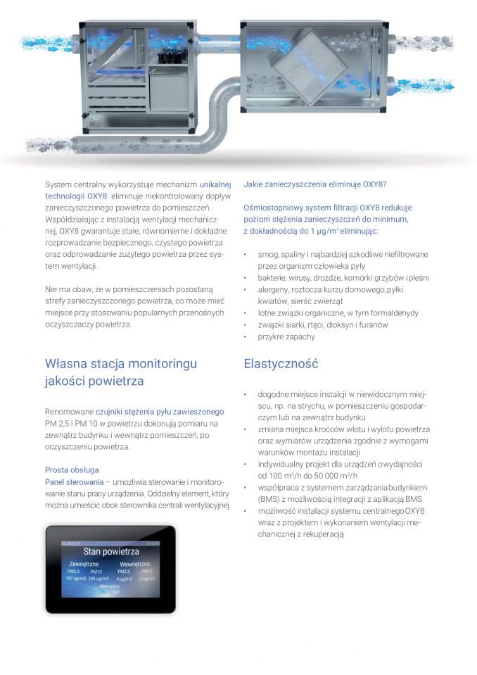 System Centralny OXY8 cz2