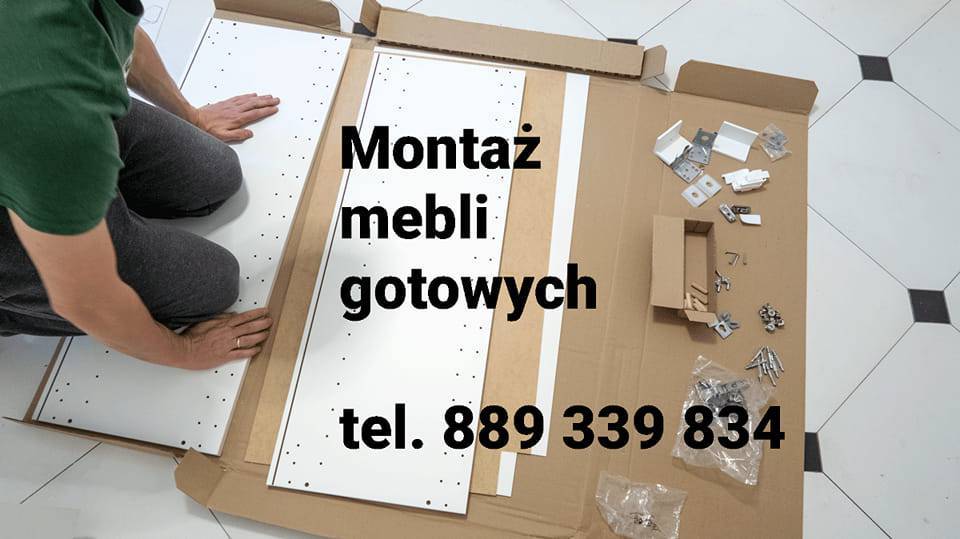 montaż mebli gotowych