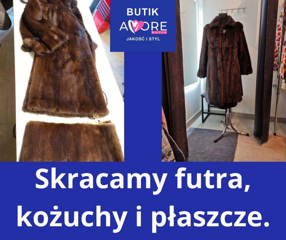 skracanie kożuchów, futer i płaszczy