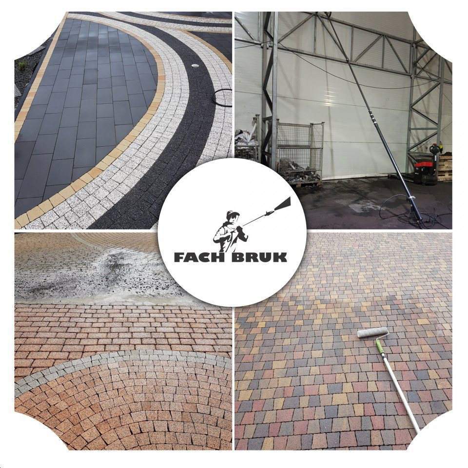 czyszczenie kostki brukowej