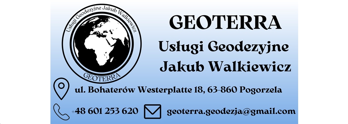 GEOTERRA Usługi Geodezyjne Jakub Walkiewicz