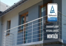 balustrada ze stali nierdzewnej