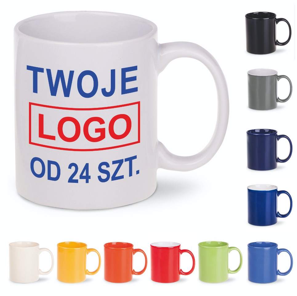 Kubek reklamowy Tomek z nadrukiem od 24 szt.