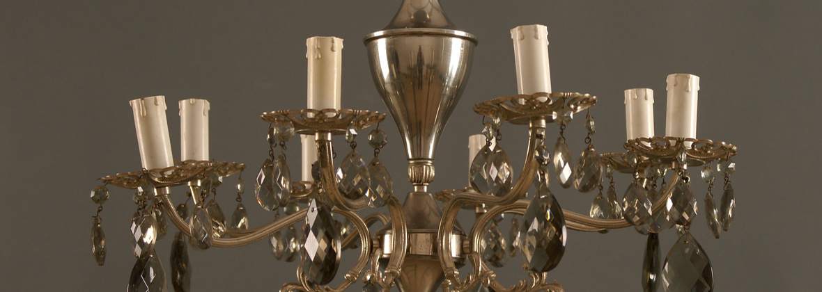 Stare Żyrandole.Galeria Mosiądzu