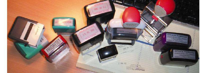 Pieczątki Trofea Wyrób Stempli Jarosław Kurek Sprzedaż stempli, pieczątek i datowników Pieczątki i stemple