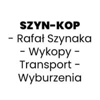 SZYN-KOP - Rafał Szynaka - Wykopy - Transport - Wyburzenia - Wykopy i roboty fundamentowe