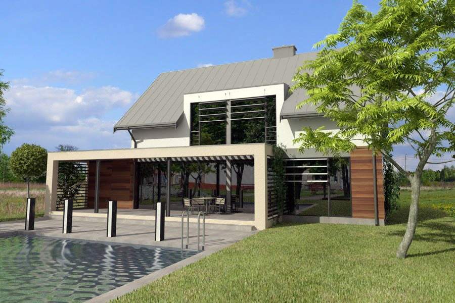 projekty domów energooszczędnych