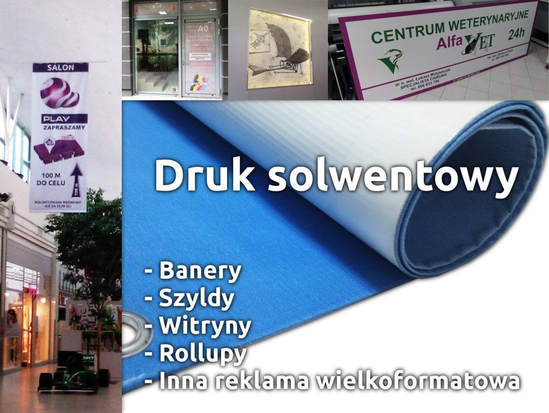 druk solwentowy